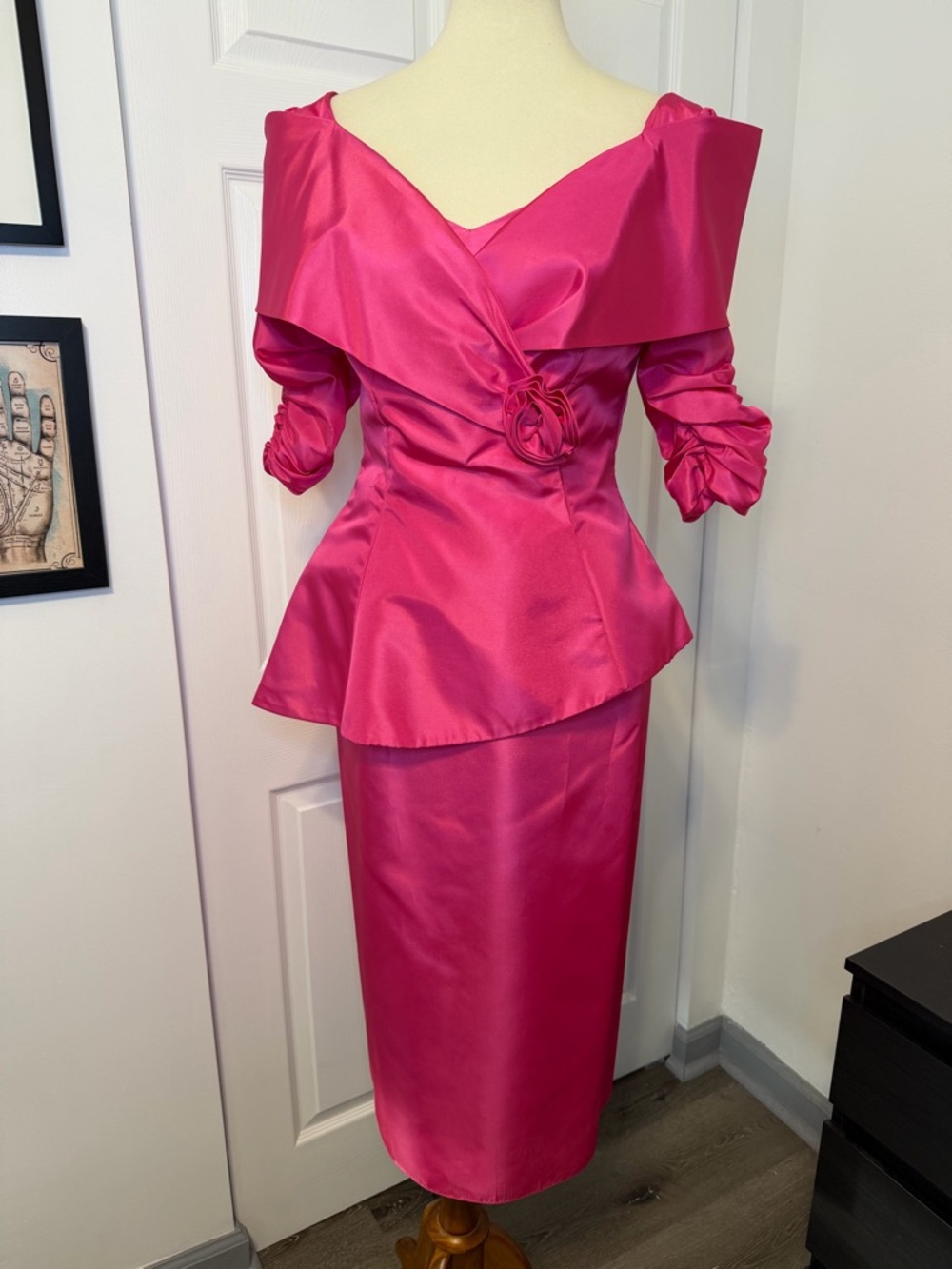 Vintage Barbie Pink Dress Set